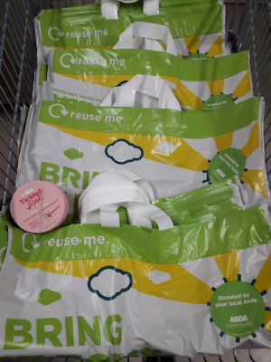 Bag for life donation | Asda Leyton Mills