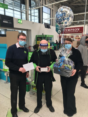 Happy 80th birthday wishes to John  | Asda Swindon Haydon