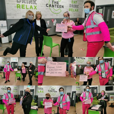 Tickled Pink walkathon | Asda Rochdale