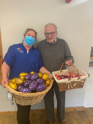 Easter Egg Donation to the Cedars care home ❤️ | Asda Swindon Haydon