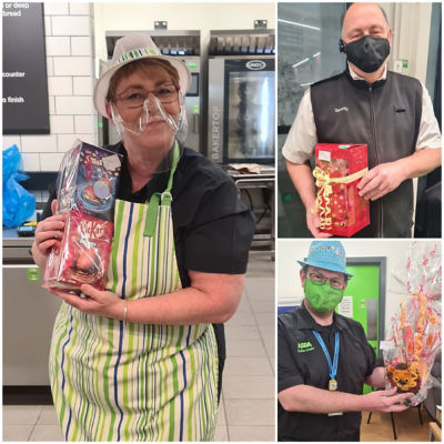 Colleague Easter raffle winners  | Asda Newport Isle of Wight