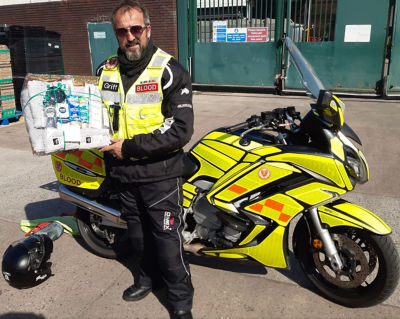 Donation for the Blood Bikes | Asda Wolstanton