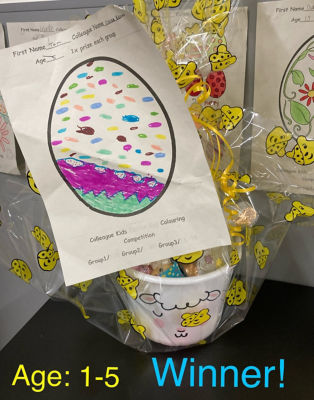 Winners of the Kids Easter Egg Competition  | Asda Harlow