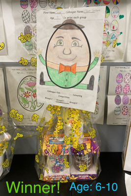 Winners of the Kids Easter Egg Competition  | Asda Harlow