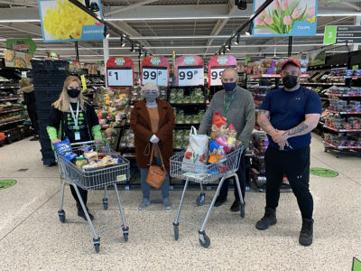 100 food parcels from Jaywick Sands Community Forum  | Asda Clacton-on-Sea