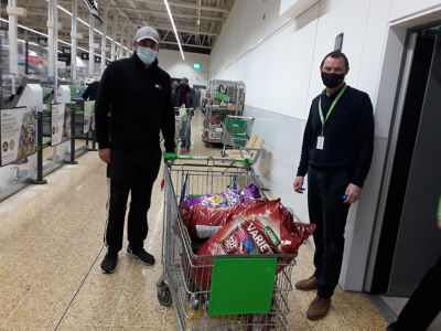 Donation to our local primary school for snacks at their Easter play scheme for vulnerable pupils | Asda Taunton