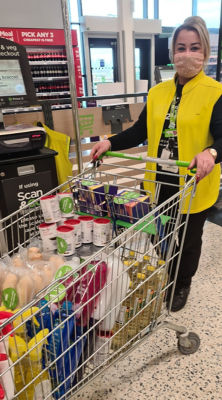Foodbank donation | Asda Newport Isle of Wight