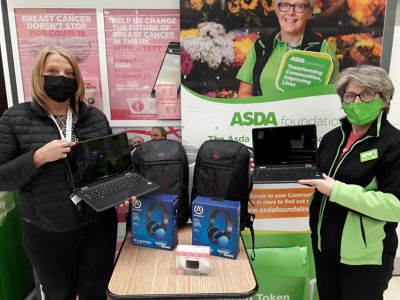 Laptop donation | Asda Darlaston
