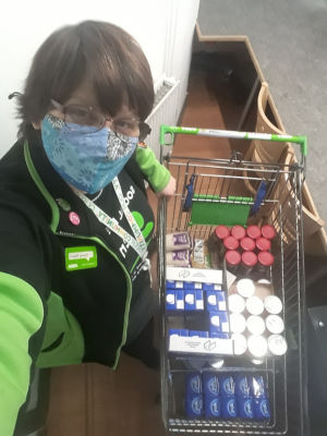 Asda Golborne donation to People First Support CIC  | Asda Golborne