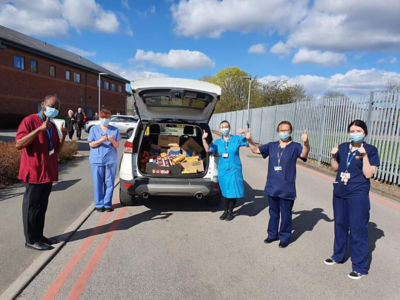 Treats for our NHS vaccination staff | Asda Sutton in Ashfield