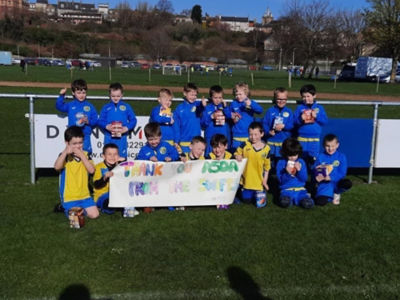 Easter Treat for Inverkeithing Hillfield Swifts | Asda Dalgety Bay