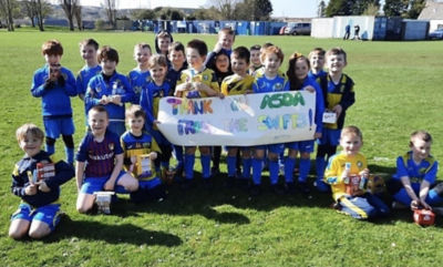 Easter Treat for Inverkeithing Hillfield Swifts | Asda Dalgety Bay