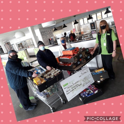 ASDA FOUNDATION GRANT NELSON SALVATION ARMY FOODBANK £750 worth of food given to our commmunity | Asda Colne