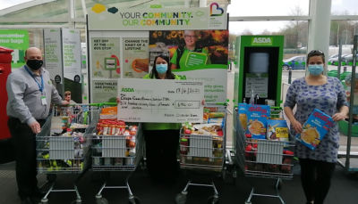 Grant for Coupe Green Primary school PTA for £695. | Asda Clayton Green