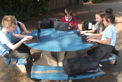 St Martin's Primary School thrilled with laptop donation | Asda Hereford