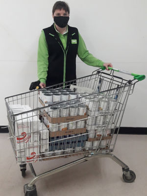 Centrepoint donation | Asda Boston