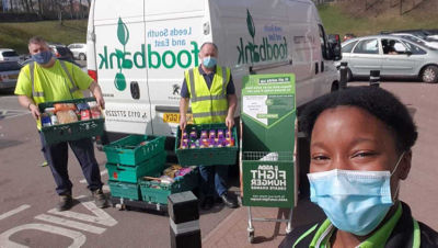 Hello to our foodbank drivers | Asda Killingbeck
