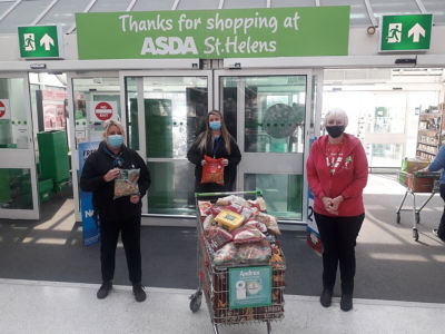 Asda St Helen's donates... | Asda St Helens