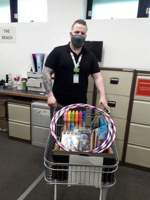 We gave a donation of outdoor toys to a local opportunity  playgroup  TOGS. | Asda Taunton
