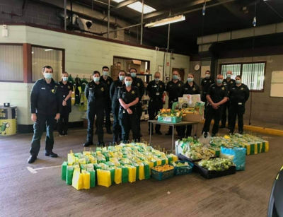 Goodie bags for paramedics | Asda Plymouth