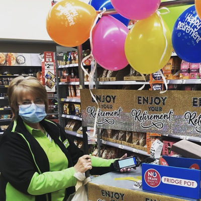 Waterlooville colleague Julie retires after 35 years | Asda Waterlooville