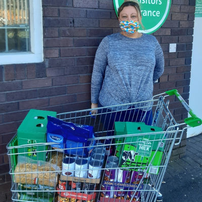 Food parcels for isolating nurses | Asda Wolstanton