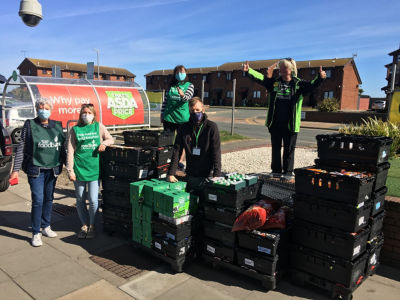 Foodbank grant | Asda Rhyl