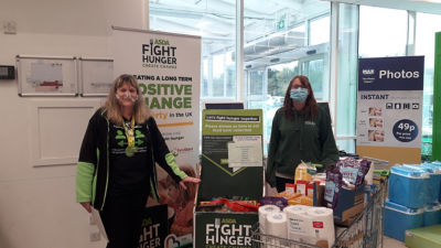 Wrexham Foodbank donation | Asda Wrexham