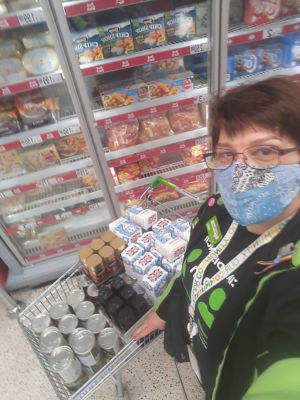 Donation to Ashton Churches Together Food Bank  | Asda Golborne
