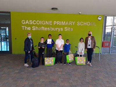 Second batch of laptop donations | Asda Barking