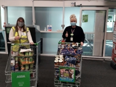 Supporting local food bank | Asda Aintree
