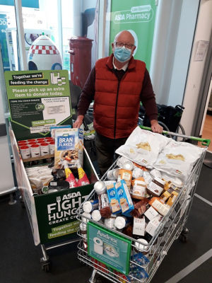 Foodbank collection | Asda Mansfield
