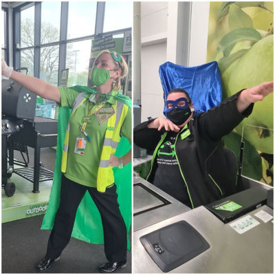 National Super Hero Day  | Asda Newport Isle of Wight