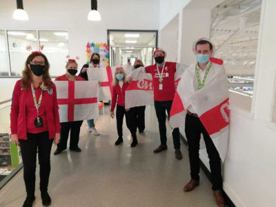 St George's Day in Oadby store...  | Asda Oadby
