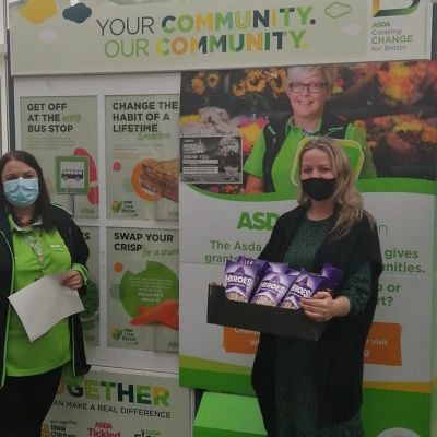 Brindle Gregson Lane Primary School's PTFA donation | Asda Clayton Green