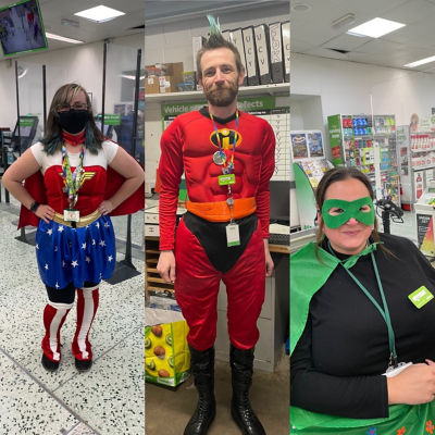 National Superhero Day | Asda Shrewsbury