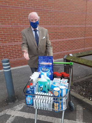 Community Center donation | Asda Llandudno