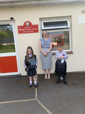 Mendell Primary School receives laptops | Asda Bromborough