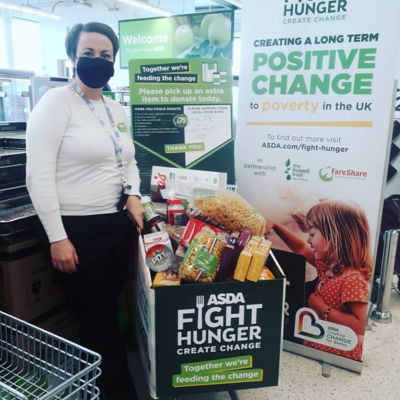 Foodbank support | Asda South Shields