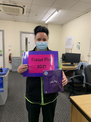 Tickled Pink fundraising | Asda Havant