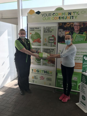 Dementia Friends Gillingham donation | Asda Gillingham