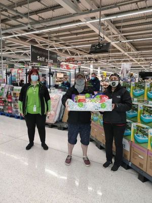 Greyhound Rescue charity donation | Asda Blackwood