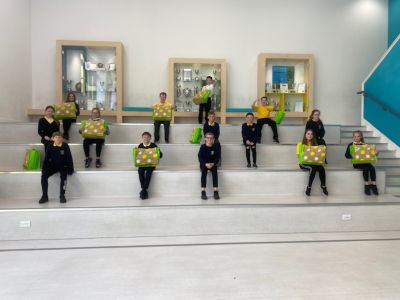 Whatriggs Primary School laptop donation | Asda Kilmarnock