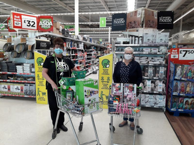 Little stars toddler group ecstatic to receive new toys for their opening soon. | Asda Dundee West