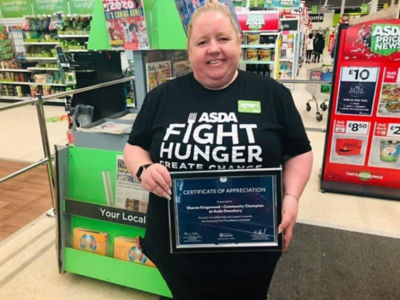 Honour for Sharon | Asda Dewsbury