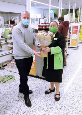 Farewell to checkouts colleague Maria | Asda Wolverhampton