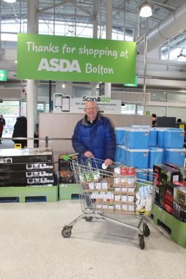 'Fight Hunger Create Change' Bolton store donation to the 'Urban Outreach Charity'.    | Asda Bolton