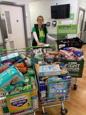 Fight hunger food drive | Asda Wakefield