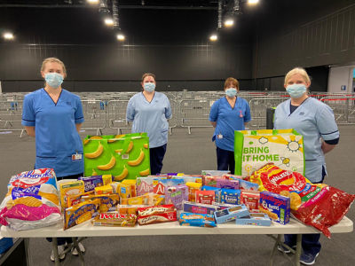 Donation for our local NHS heroes | Asda Aberdeen Beach