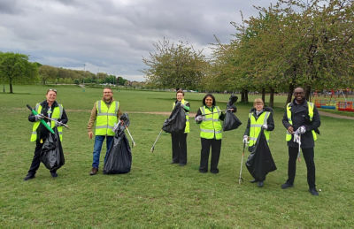 Colleague litter pick | Asda Hyson Green